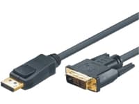 M-CAB - DisplayPort-kabel - DisplayPort (hann) til DVI-D (hann) - 3 m