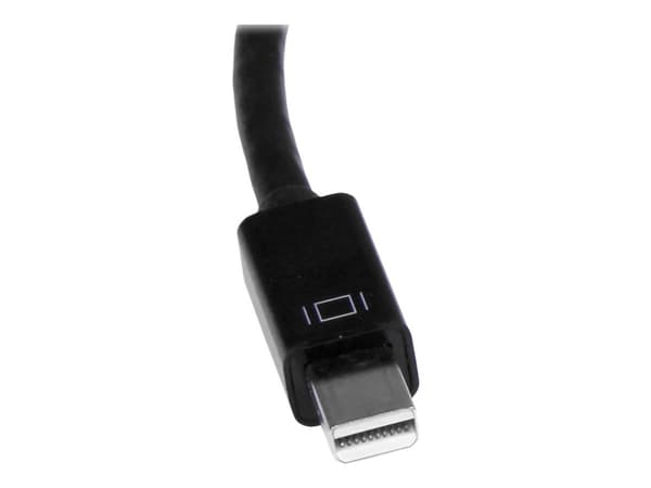 StarTech.com MDP2HD4KS, 0,15 m, 3840 x 2160 pikseliä, 720p, 1080p, 2160p, 30 Hz, Musta, Aktiivinen videomuunnin