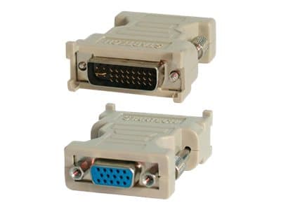 StarTech.com DVI to VGA Cable Adapter - DVI (M) to VGA (F) - 1 Pack - Male DVI to Female VGA (DVIVGAMF) - VGA-adapter - DVI-I (hann) til HD-15 (VGA)