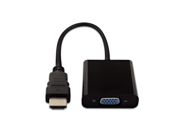 V7 - Videokonverter - HDMI - VGA - svart