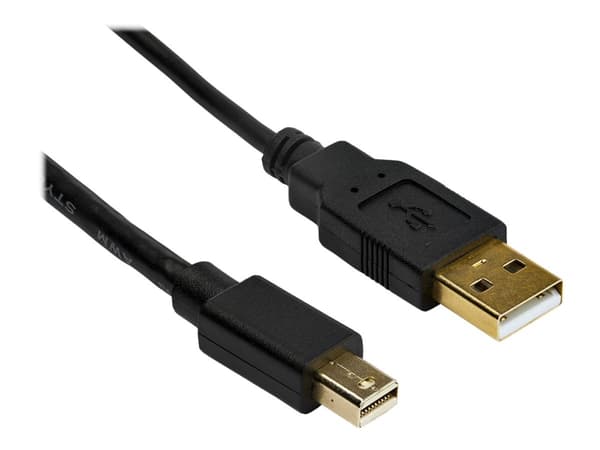 StarTech.com Mini DisplayPort to Dual-Link DVI Adapter - USB Powered - Dual Link Connectivity - Black - DVI Active Display Converter (MDP2DVID2) - Vi