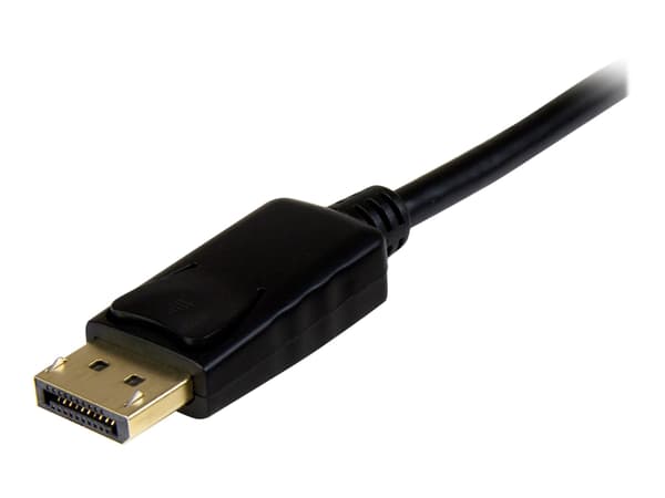 StarTech.com 6.5 ft / 2m DisplayPort to HDMI converter cable - 4K (DP2HDMM2MB) - Adapterkabel - DisplayPort hann til HDMI hann - 2 m - svart - 4K-stø