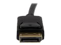 Miniatyrbilde 3 av 5: StarTech.com 6ft DisplayPort to VGA Cable - 1920 x 1200 - Active DP to VGA Adapter - DP to VGA Monitor Cable (DP2VGAMM6B) - DisplayPort-kabel - Displ