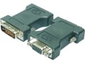 Miniatyrbild 5 av 5: M-CAB - VGA-adapter - HD-15 (VGA) (hona) till DVI-I (hane) - tumskruvar - svart