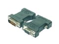 Miniatyrbild 2 av 5: M-CAB - VGA-adapter - HD-15 (VGA) (hona) till DVI-I (hane) - tumskruvar - svart