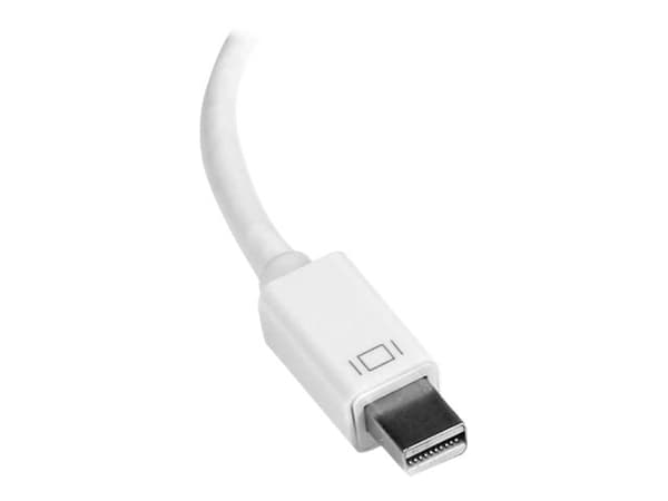 StarTech.com Mini DisplayPort to HDMI 4K Audio / Video Converter - mDP 1.2 to HDMI Active Adapter for MacBook Pro/Air - 4K @ 30Hz - Valkoinen (MDP2HD
