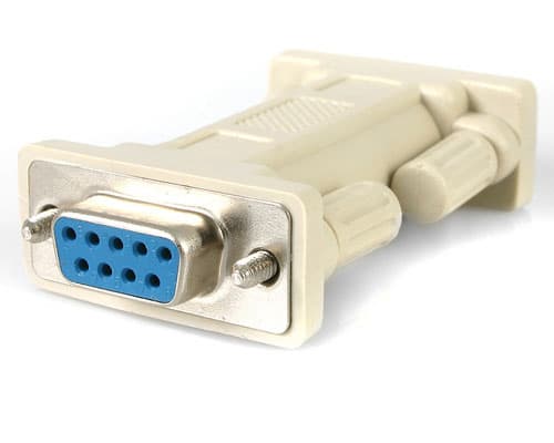 StarTech.com NM9FF kaapelin sukupuolenvaihtaja DB-9 Valkoinen