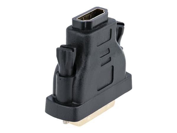 StarTech.com HDMI to DVI-D Video Cable Adapter - F/M - HD to DVI - HDMI to DVI-D Converter Adapter (HDMIDVIFM) - Video adapter - dobbeltlenke - HDMI