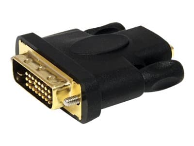 StarTech.com HDMI to DVI-D Video Cable Adapter - F/M - HD to DVI - HDMI to DVI-D Converter Adapter (HDMIDVIFM) - Video adapter - dobbeltlenke - HDMI