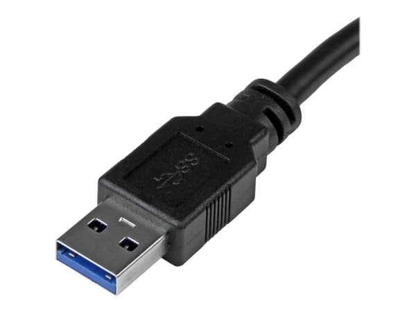 StarTech.com USB 3.1 til 2.5" SATA-harddiskadapter - USB 3.1 Gen 2 10Gbps med UASP ekstern HDD/SSD-lagringskonverter (USB312SAT3CB) - Lagringskontrol