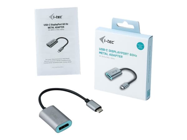 i-Tec - Ekstern videoadapter - USB-C 3.1 - DisplayPort