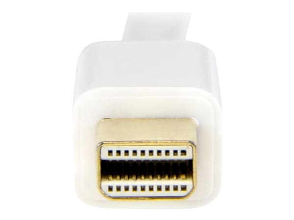 StarTech.com Mini DisplayPort to HDMI Converter Cable - 6 ft (2m) - mDP to HDMI Adapter with Built-in Cable - (M / M) Ultra HD 4K (MDP2HDMM2MW) - Ada