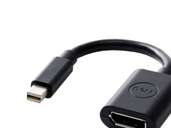 Dell Mini DisplayPort-to-DisplayPort - DisplayPort-adapter - Mini DisplayPort (hann) til DisplayPort (hunn) - 20.3 cm