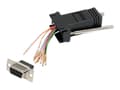 Miniatyrbild 2 av 5: StarTech.com DB9 till modulär RJ45-adapter - F/F - Seriell adapter - DB-9 (hona) till RJ-45 (hona) - för P/N: ICUSB2324852, ICUSB422