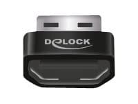 DeLOCK HDMI/USB-A, Musta, Hopea, Laatikko, 16,6 mm, 23,4 mm, 6,8 mm, 1 kpl