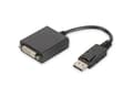 Miniatyrbild 4 av 5: DIGITUS - Bildskärmsadapter - dubbel länk - DisplayPort (hane) till DVI-I (hona) - 15 cm - formpressad - svart