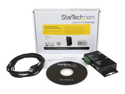 StarTech.com ICUSB422IS kabelkjønnsendring USB B RS-422/485 Sort