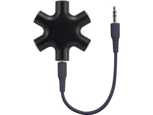 SpeaKa Professional SP-7870556, Svart, 0,18 m, Lyd (3,5mm)