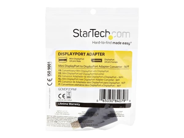 StarTech.com GCMDP2DPMF kabelkjønnsendring Mini DisplayPort DisplayPort Sort