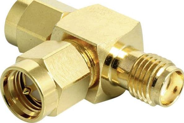 Delock - Antennesplitter - SMA hunn til SMA hann