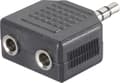 Miniatyrbild 2 av 4: SpeaKa Professional SP-7870244, 3.5 mm, 2 x 3,5mm, Svart