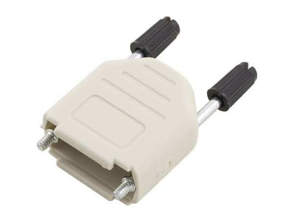 encitech DPPK09-DE-K 6353-0102-01 D-SUB-kabinet Poltal: 9 Plastic, metalliseret 180 ° Computer-grå 1 stk