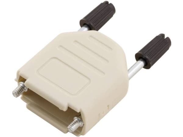 encitech DPPK09-DE-K 6353-0102-01 D-SUB-kabinet Poltal: 9 Plastic, metalliseret 180 ° Computer-grå 1 stk