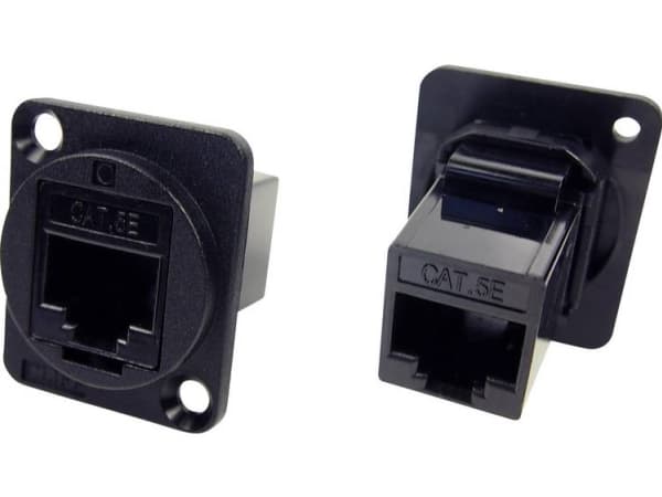 XLR Adapter UTP RJ45 Cat5e RJ45 Cat5e Adapter, indbygning CP30220 CP30220 Cliff Indhold: 1 stk