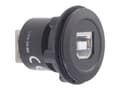 Pikkukuva 2 / 3: USB uppoasennusliitin 2.0 USB-03-BK USB-liitin (tyyppi B) USB-liittimeen (tyyppi A) 1229319 TRU COMPONENTS Sisältö: 1 kpl