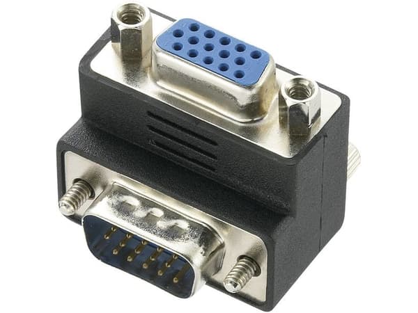 Renkforce RF-4261557, VGA (D-Sub), VGA (D-Sub), Sort