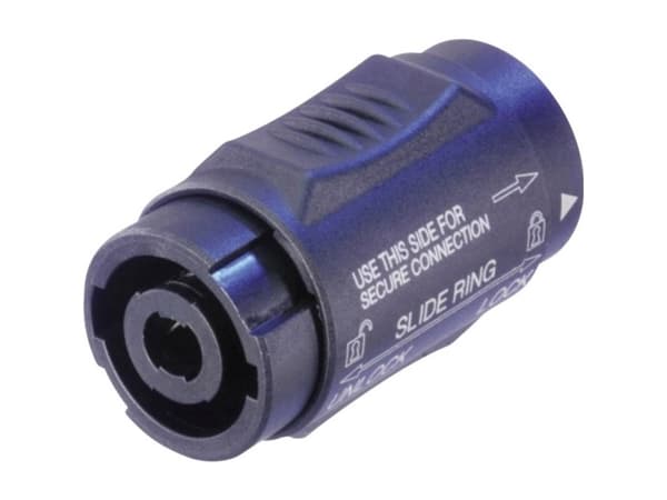 Neutrik NLMM=NL4MMX Højtaler-adapter Speakon-stik - Speakon-tilslutning 1 stk
