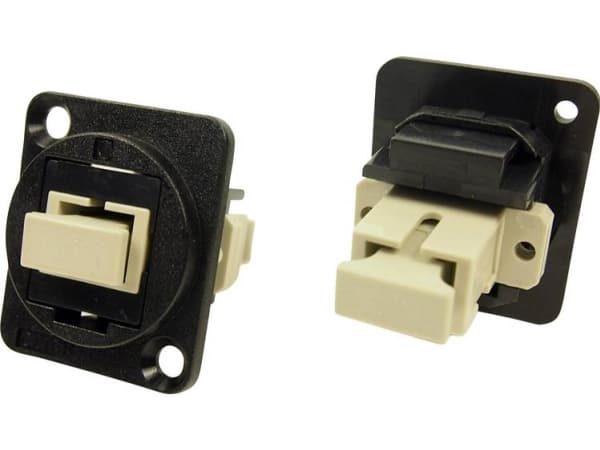 XLR Adapter SC Simplex MM Adapter, indbygning CP30216 CP30216 Cliff Indhold: 1 stk