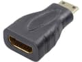 Pikkukuva 1 / 3: SpeaKa Professional SP-7869908 HDMI-sovitin [1x HDMI-stik C mini - 1x HDMI-tilslutning] Sort forgyldte stik