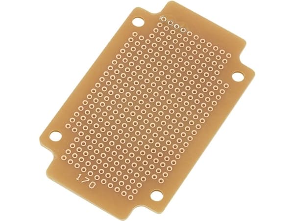 TRU COMPONENTS SUPCB003 Eurooppalainen painolevy Kova paperi (L x S) 77,5 mm x 47,3 mm 35 µm Ruudukkokoko 2,54 mm Sisältö 1 kpl