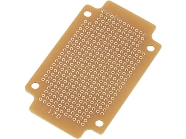 TRU COMPONENTS SUPCB003 Eurooppalainen painolevy Kova paperi (L x S) 77,5 mm x 47,3 mm 35 µm Ruudukkokoko 2,54 mm Sisältö 1 kpl
