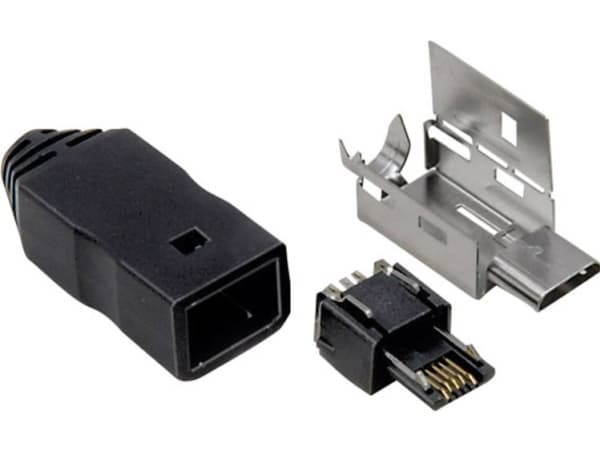 Micro USB B-pistoke, suora 10120395 BKL Elektroninen sisältö: 1 kpl