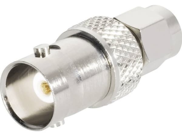 BKL Electronic 0409033 SMA-adapter SMA-stik - BNC-bøsning 1 stk