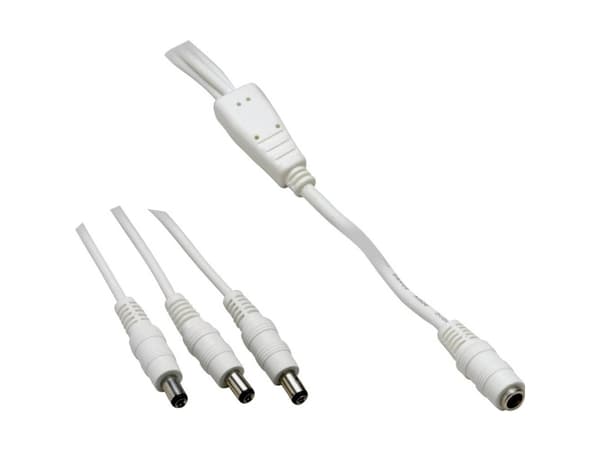 VOLTCRAFT Lavvoltstilslutningskabel Lavspændingstilslutning - Lavspændingsstik 5.5 mm 2.1 mm 5.5 mm 2.1 mm 0.35 m 1 stk