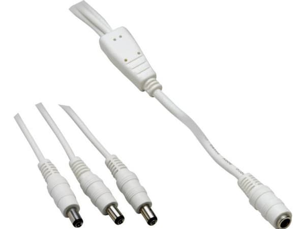 VOLTCRAFT Lavvoltstilslutningskabel Lavspændingstilslutning - Lavspændingsstik 5.5 mm 2.1 mm 5.5 mm 2.1 mm 0.35 m 1 stk