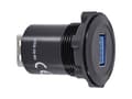 Miniatyrbilde 2 av 3: TRU COMPONENTS USB-08-BK USB-indbygningstilslutning 3.0 Tilslutning, indbygning Indhold: 1 stk