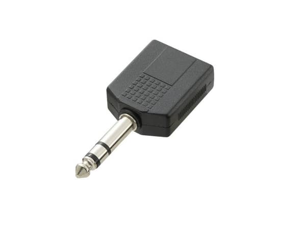 SpeaKa Professional SP-7870192, Kabelfordeler, Lajittelu, Hanstik/Hunstik, 6.35 mm, 2x 6.35 mm