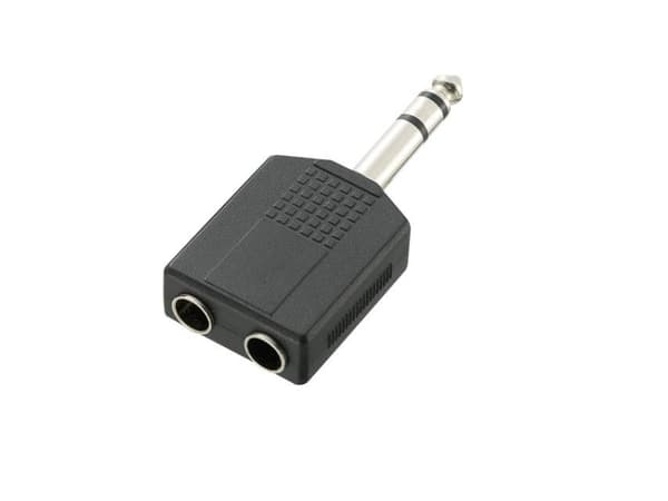 SpeaKa Professional SP-7870192, Kabelfordeler, Lajittelu, Hanstik/Hunstik, 6.35 mm, 2x 6.35 mm