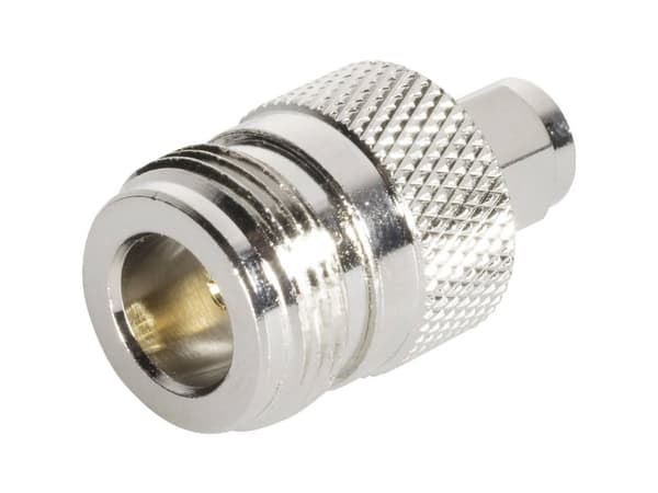 BKL Electronic 0409037 0409037 SMA-adapter SMA-stik - N-tilslutning 1 stk