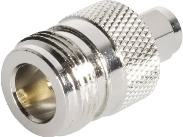 BKL Electronic 0409037 0409037 SMA-adapter SMA-stik - N-tilslutning 1 stk