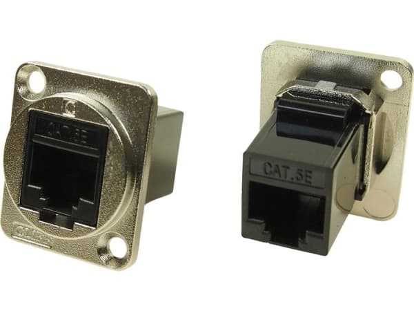 XLR Adapter UTP RJ45 Cat5e Adapter, indbygning CP30220M CP30220M Cliff Indhold: 1 stk