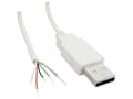 Miniatyrbild 2 av 2: USB A-kontakt 2.0 med öppen kabelände USB A-kontakt 2.0 1582674 TRU COMPONENTS Innehåll: 1 st