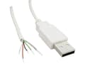 Miniatyrbild 1 av 2: USB A-kontakt 2.0 med öppen kabelände USB A-kontakt 2.0 1582674 TRU COMPONENTS Innehåll: 1 st