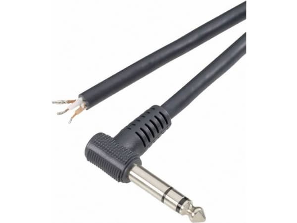BKL Electronic 1101058 Jack-stik 6,35 mm - Stereo Poltal:3 1 stk