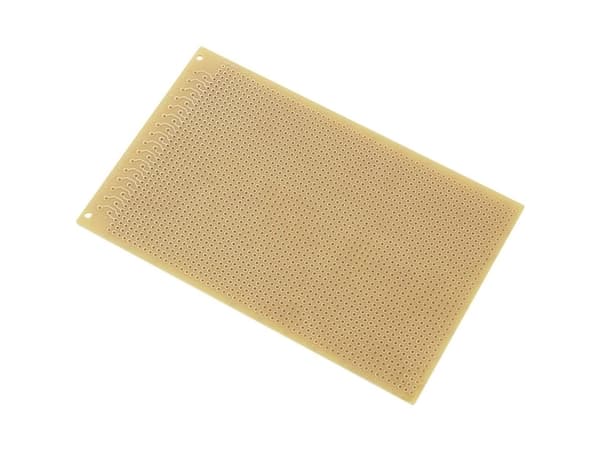 TRU COMPONENTS SU527413 Europeisk tryckplatta Hårt papper (L x B) 160 mm x 100 mm 35 µm Rutstorlek 2,54 mm Innehåll 1 st