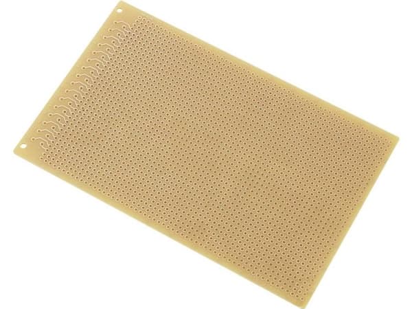TRU COMPONENTS SU527413 Europeisk tryckplatta Hårt papper (L x B) 160 mm x 100 mm 35 µm Rutstorlek 2,54 mm Innehåll 1 st
